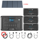 Bluetti AC300 Inverter Module + B300 Batteries + Solar Panels Complete Solar Generator Kit