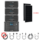 Bluetti AC300 Inverter Module + B300 Batteries + Solar Panels Complete Solar Generator Kit