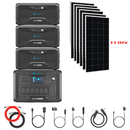 Bluetti AC300 Inverter Module + B300 Batteries + Solar Panels Complete Solar Generator Kit