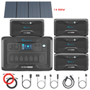 Bluetti AC300 Inverter Module + B300 Batteries + Solar Panels Complete Solar Generator Kit