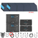 Bluetti [DUAL] AC300 6,000W 240V Split Phase + B300 Batteries + Solar Panels