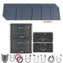 Bluetti [DUAL] AC300 6,000W 240V Split Phase + B300 Batteries + Solar Panels