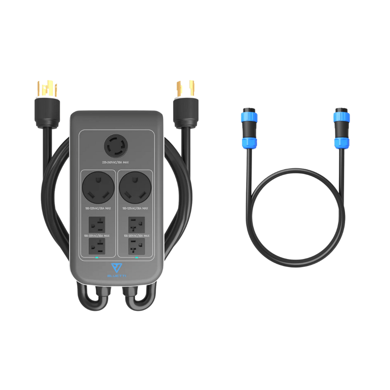 Bluetti [DUAL] AC300 6,000W 240V Split Phase + B300 Batteries + Solar Panels