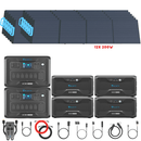 Bluetti [DUAL] AC300 6,000W 240V Split Phase + B300 Batteries + Solar Panels