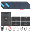 Bluetti [DUAL] AC300 6,000W 240V Split Phase + B300 Batteries + Solar Panels