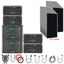 Bluetti [DUAL] AC300 6,000W 240V Split Phase + B300 Batteries + Solar Panels