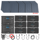 Bluetti [DUAL] AC300 6,000W 240V Split Phase + B300 Batteries + Solar Panels