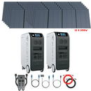 Bluetti [DUAL] EP500 PRO 6,000W 10,200Wh + Solar Panels Complete Solar Generator Kit