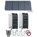 Bluetti [DUAL] EP500 PRO 6,000W 10,200Wh + Solar Panels Complete Solar Generator Kit