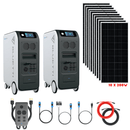 Bluetti [DUAL] EP500 PRO 6,000W 10,200Wh + Solar Panels Complete Solar Generator Kit