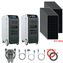 Bluetti [DUAL] EP500 PRO 6,000W 10,200Wh + Solar Panels Complete Solar Generator Kit