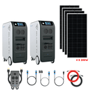 Bluetti [DUAL] EP500 PRO 6,000W 10,200Wh + Solar Panels Complete Solar Generator Kit