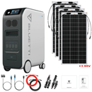 Bluetti EP500 2,000W 5,100Wh + Solar Panels Complete Solar Generator Kit