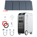 Bluetti EP500 PRO 3000W 5100Wh + Solar Panels Complete Solar Generator Kit