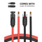 BougeRV Solar Extension Cable with Extra Free Connectors