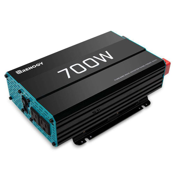 Renogy RNG-INVT-700-12V-P2 700W Pure Sine Wave Inverter New