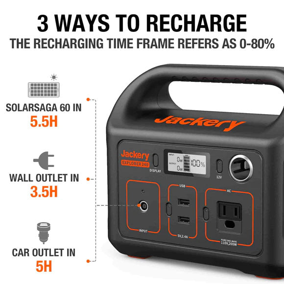 Jackery Explorer 240 Portable Power Station